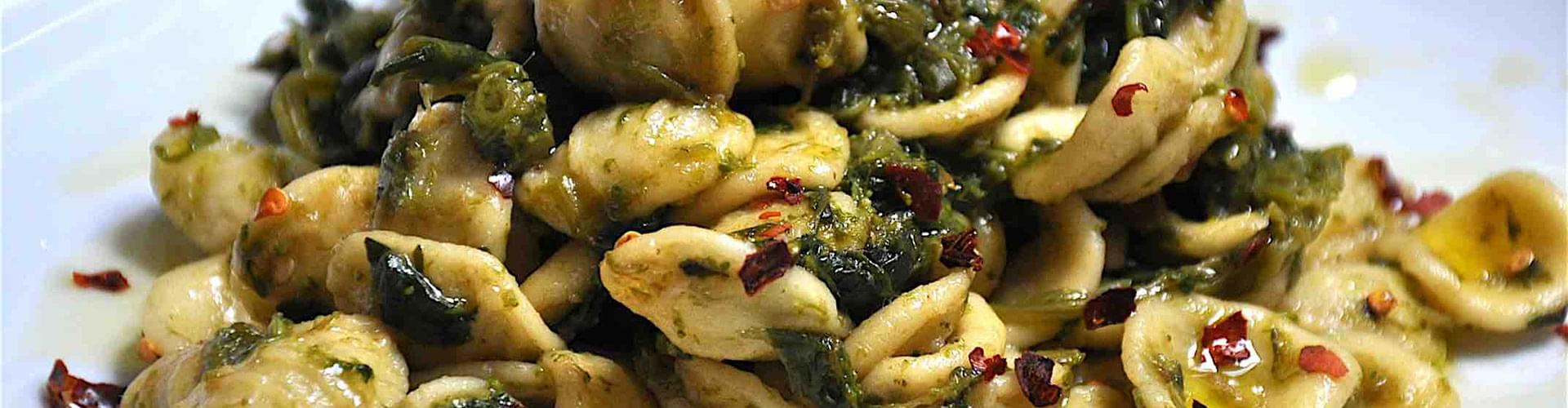Orecchiette con cime di rapa